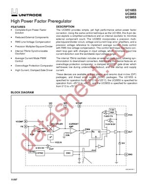 UC3853D datasheet  